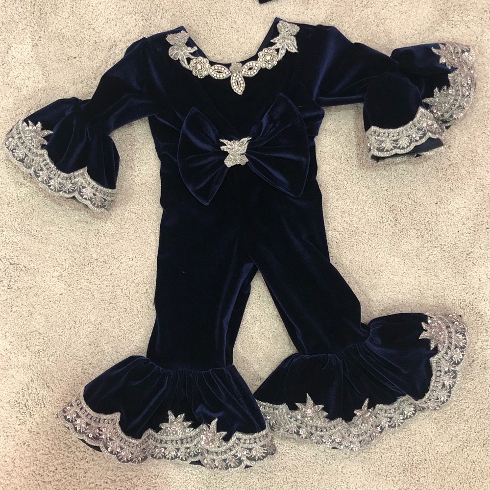 Handmade baby one piece romper